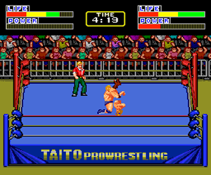 Champion Wrestler (Japan) Screenshot 1